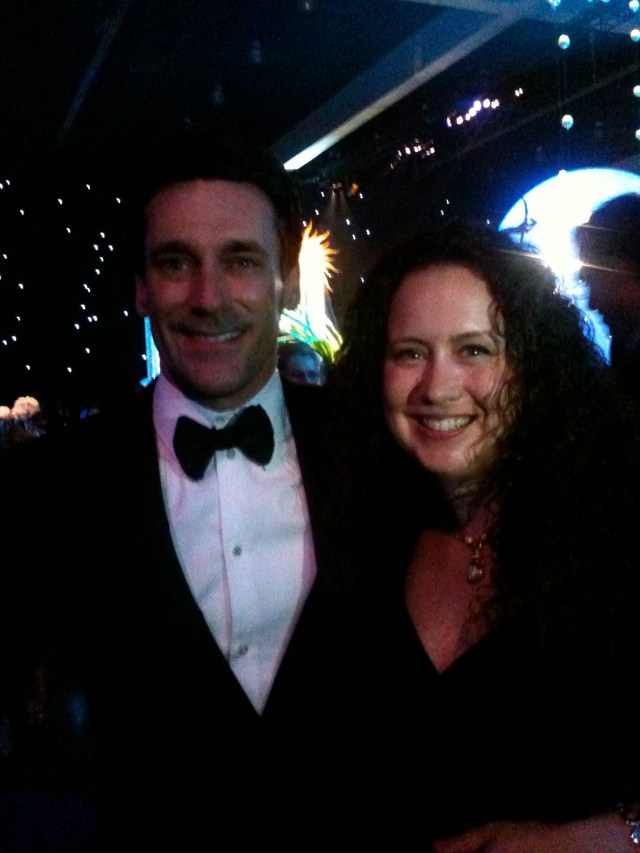 Jon Hamm and LFK Emmys 2010